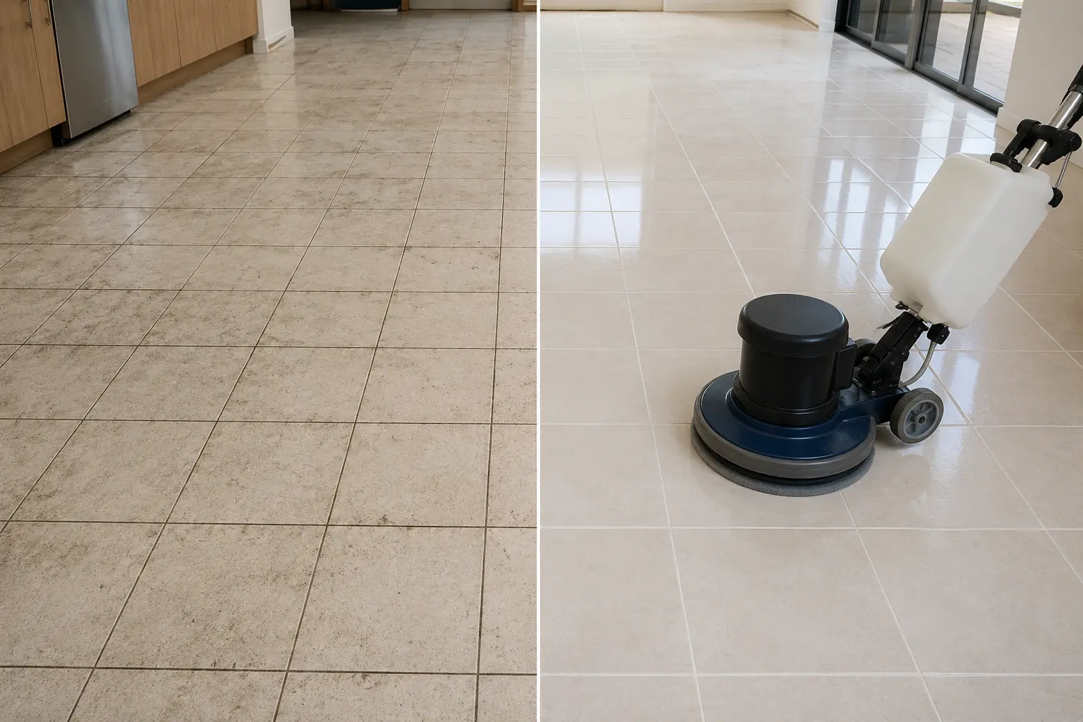 Grout and tile deep Cleaning