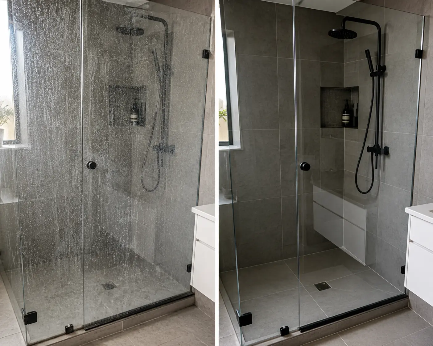 Shower Glass Restoration